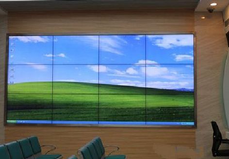 闽清液晶拼接屏的另类用法。